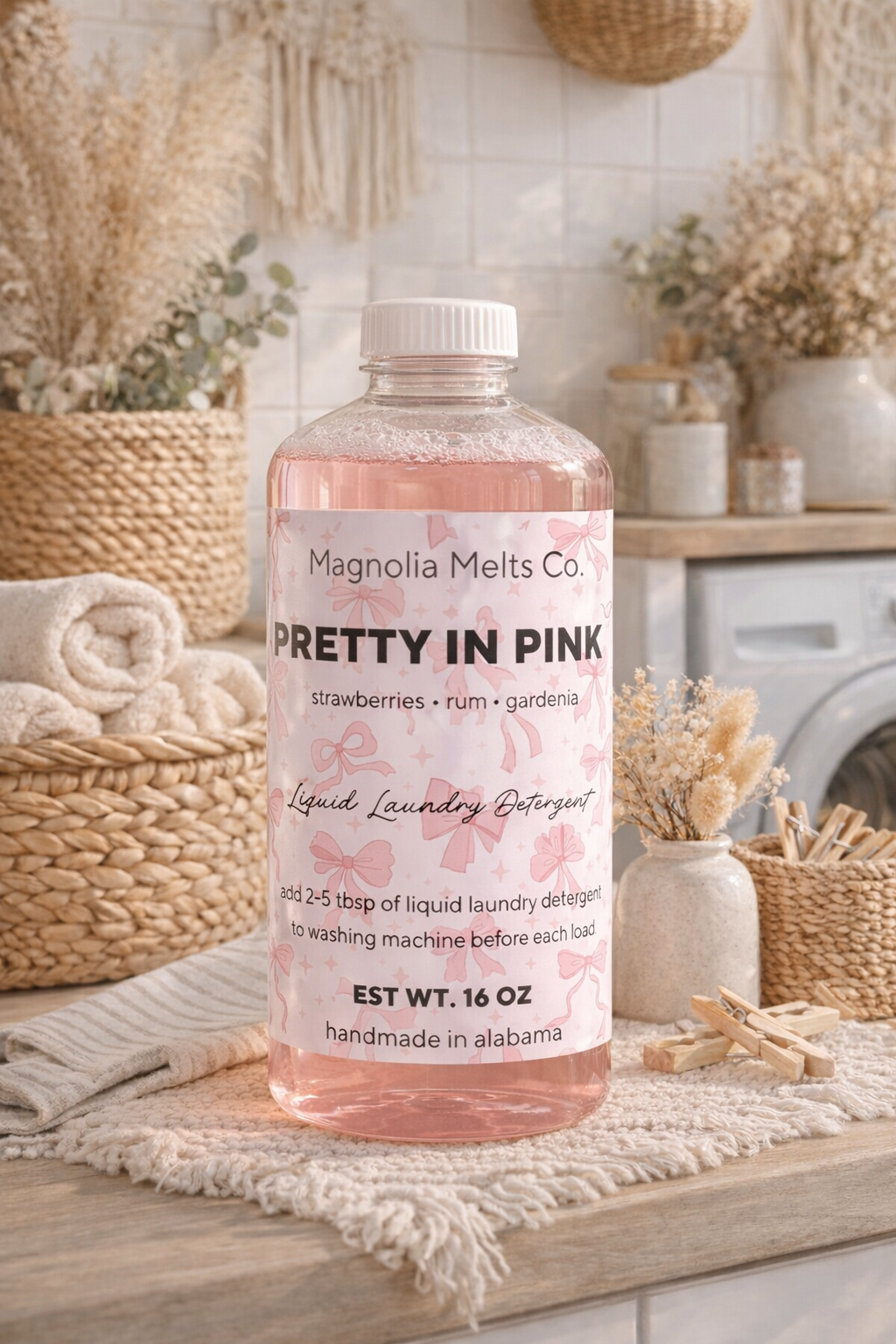 liquid laundry detergent