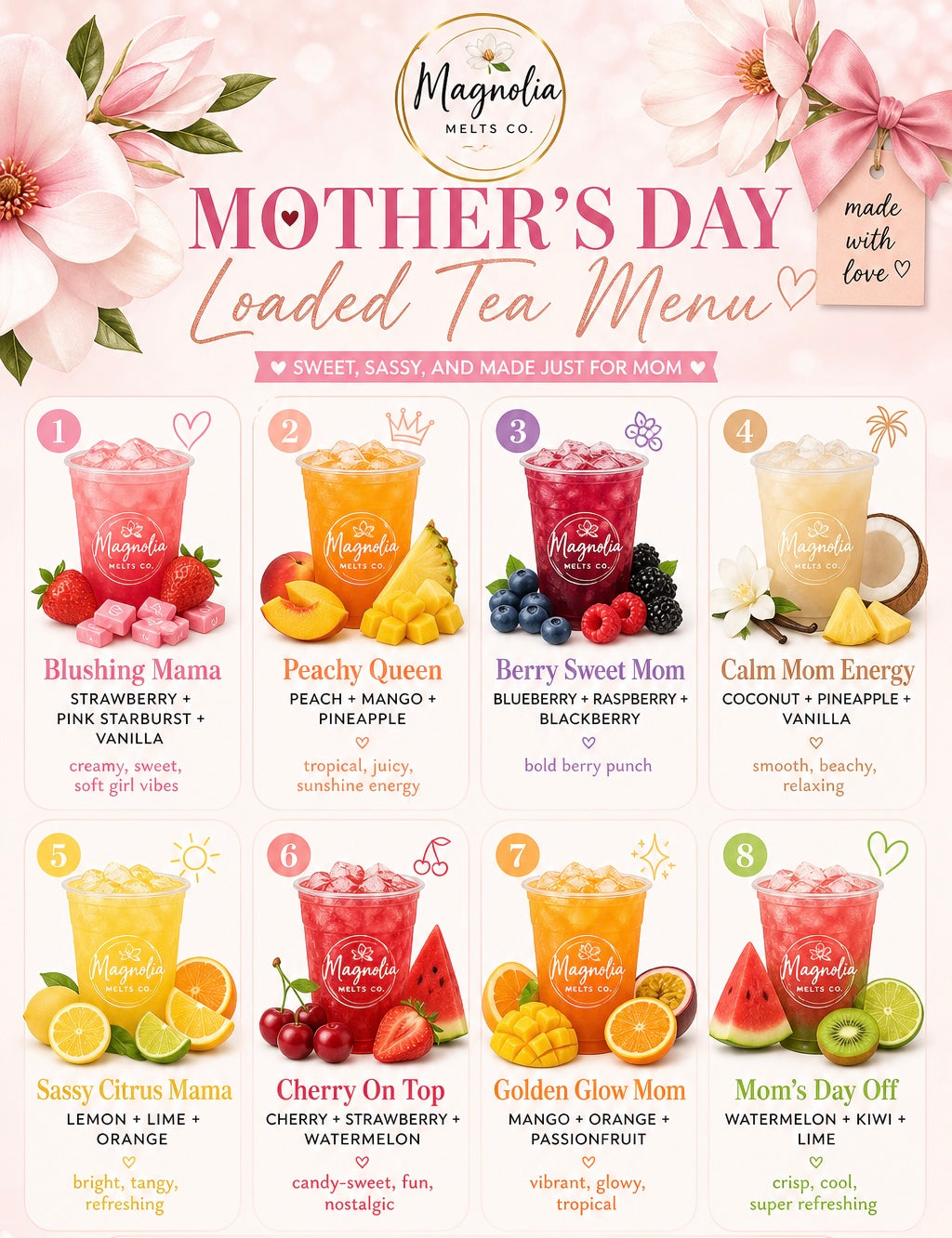 mother’s day tea’s