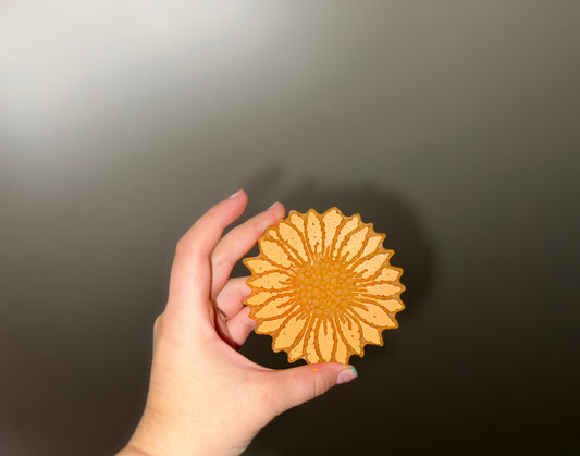 orange sunflower