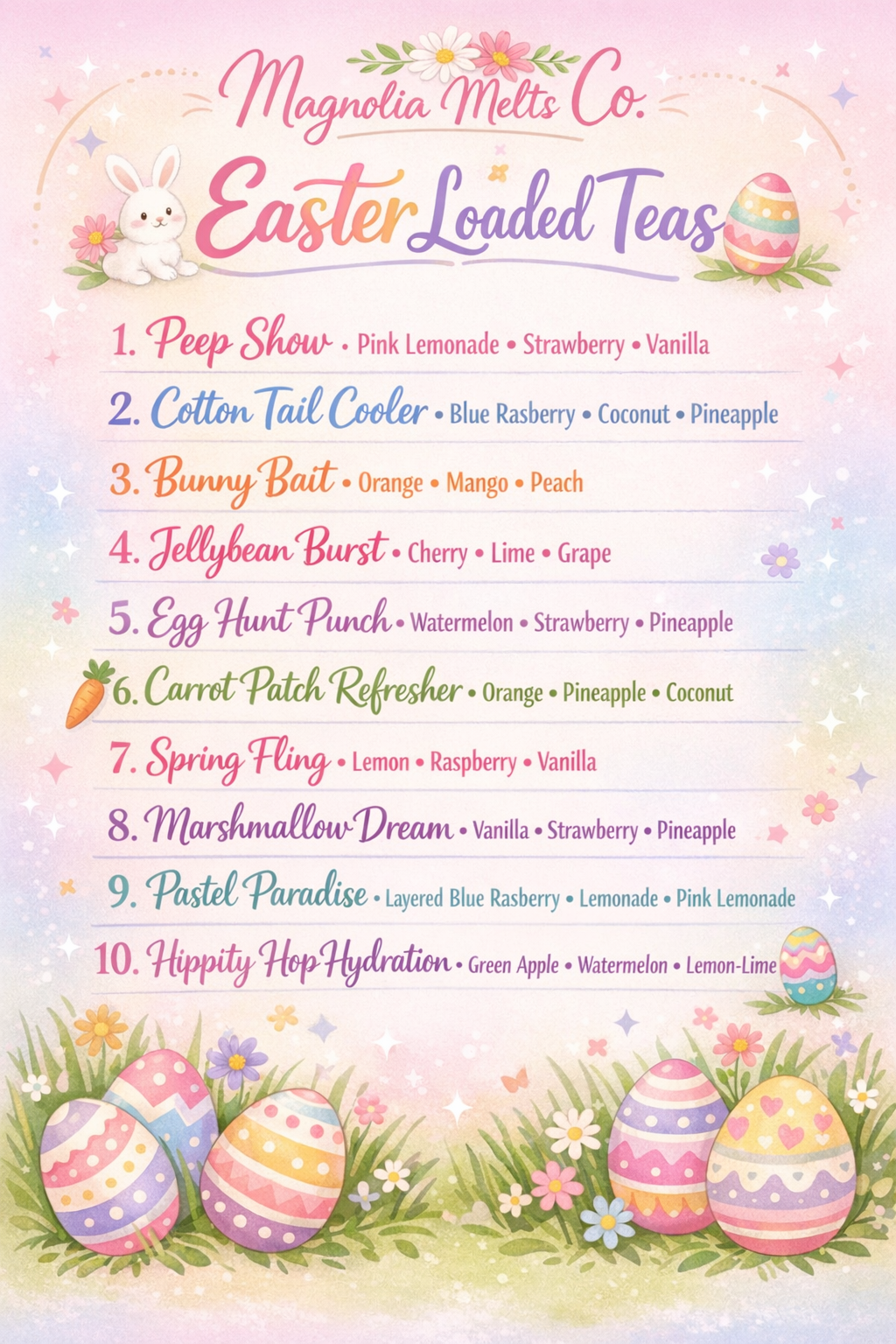 Easter Tea’s