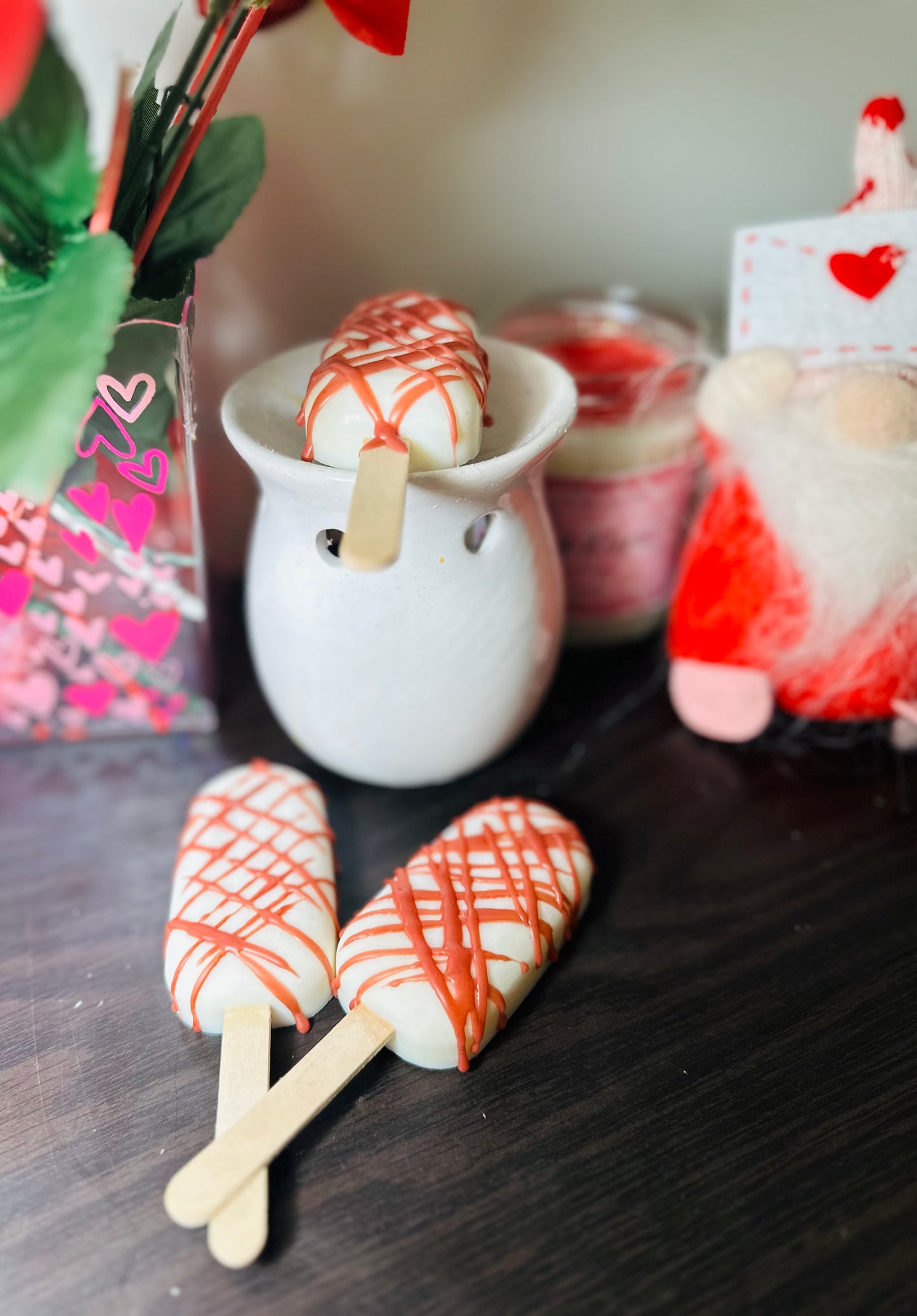 Raspberry Orange Sicles