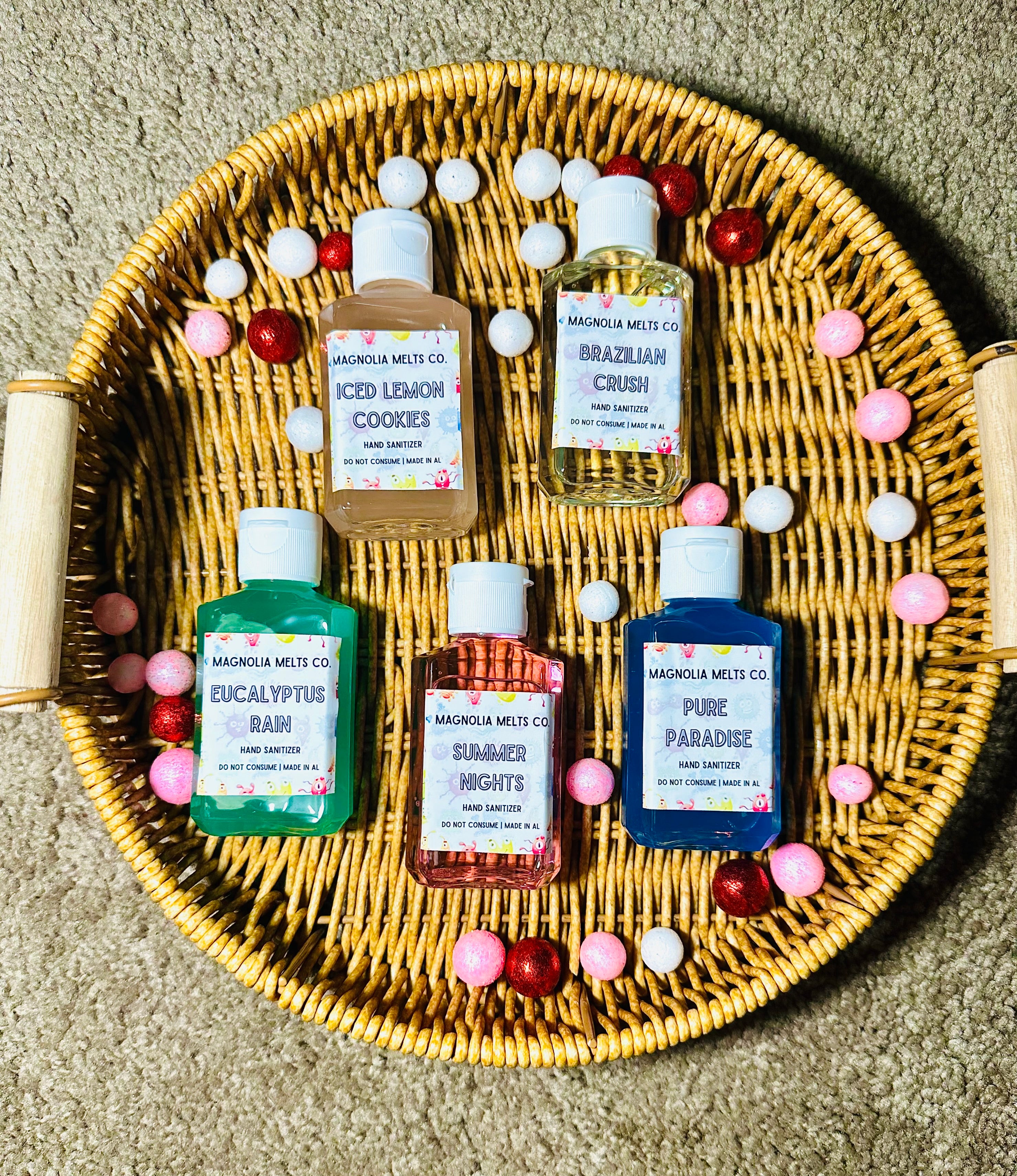 hand sanitizers