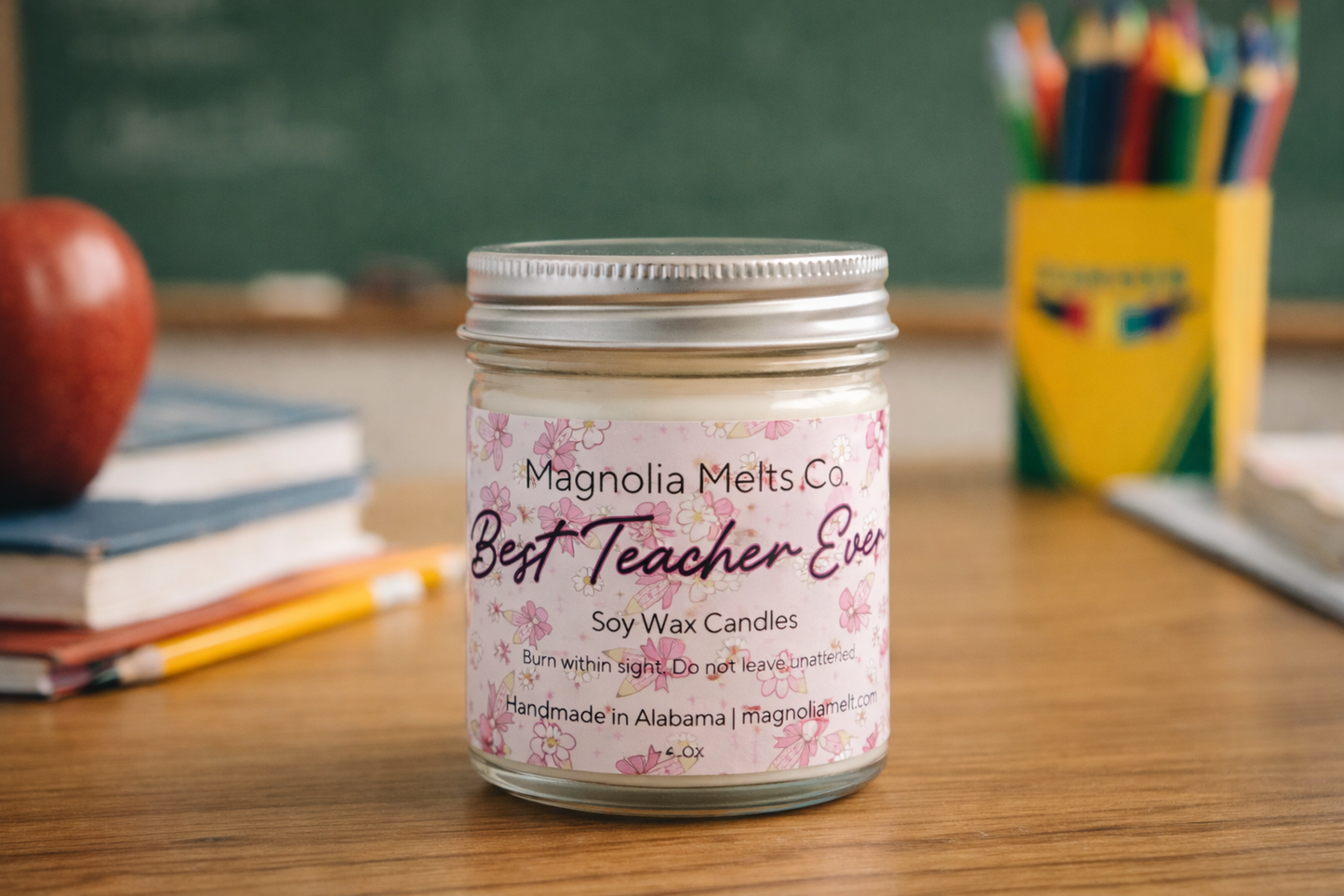 Best Teacher Ever (Mini Candle)