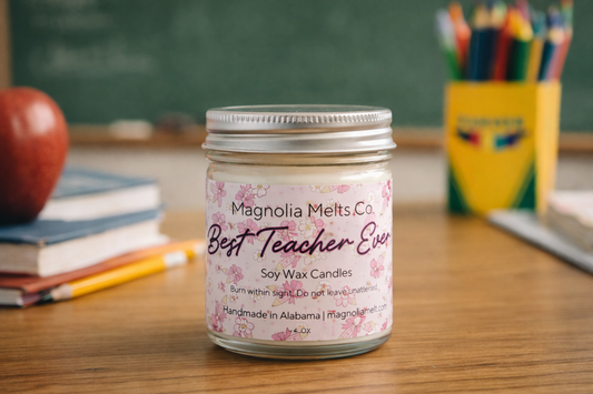 Best Teacher Ever (Mini Candle)